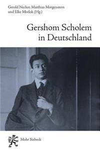 Gershom Scholem in Deutschland