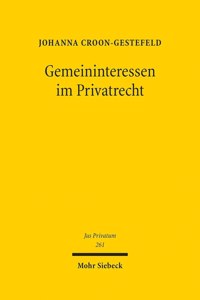 Gemeininteressen im Privatrecht