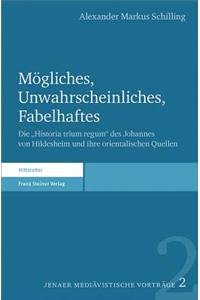 Mogliches, Unwahrscheinliches, Fabelhaftes