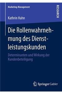 Die Rollenwahrnehmung Des Dienstleistungskunden