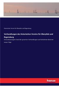 Verhandlungen des historischen Vereins für Oberpfalz und Regensburg