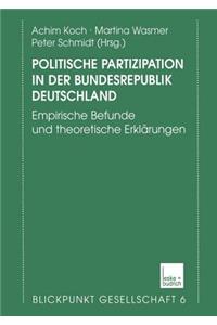 Politische Partizipation in Der Bundesrepublik Deutschland