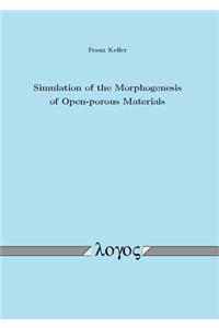 Simulation of the Morphogenesis of Open--Porous Materials