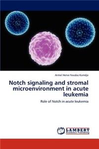 Notch Signaling and Stromal Microenvironment in Acute Leukemia