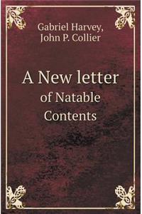 A New Letter of Natable Contents