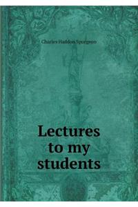 Lectures to My Students