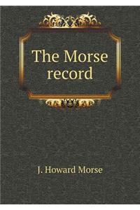 The Morse Record