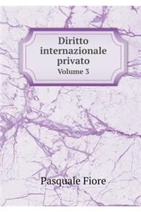 Diritto Internazionale Privato Volume 3