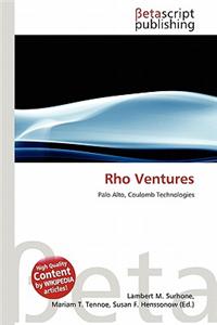 Rho Ventures
