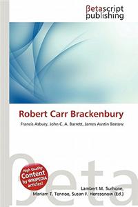 Robert Carr Brackenbury