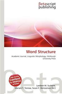 Word Structure