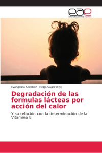 Degradación de las formulas lácteas por acción del calor