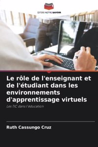 rôle de l'enseignant et de l'étudiant dans les environnements d'apprentissage virtuels