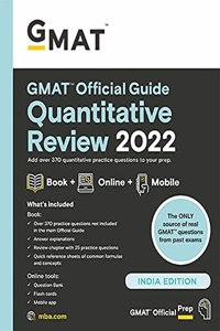 GMAT Official Guide Quantitative Review 2022: Book + Online Question Bank