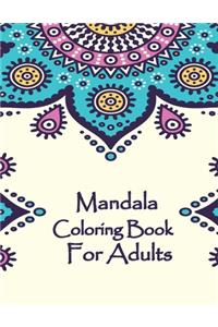Mandala Coloring Book For Adults