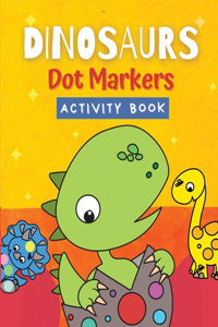 Dot Markers Activity Book Dinosaurs