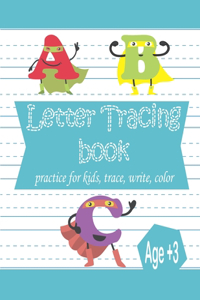 letter tracing book
