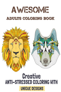 Awesome Adults Coloring Book