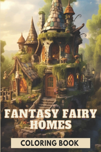 Fantasy Fairy Homes Coloring Book