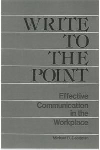 Write to the Point