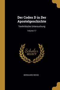 Der Codex D in Der Apostelgeschichte
