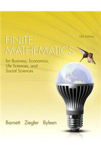 Finite Mathematics for Business, Economics, Life Sciences and Social Sciences Plus New Mylab Math with Pearson Etext -- Access Card Package