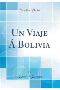 Un Viaje Ã� Bolivia (Classic Reprint)
