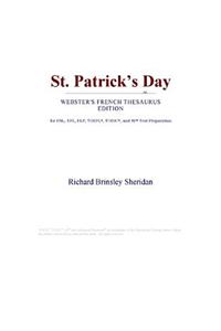 St. Patricks Day (Webster's French Thesaurus Edition)