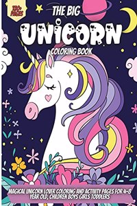The Big Unicorn Coloring Book