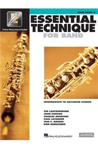 Essential Elements for Band - Book 3 - Oboe