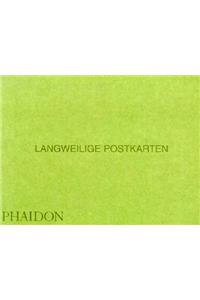 Langweilige Postkarten