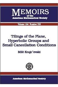 Tilings of the Plane, Hyperbolic Groups and Small Cancellation Conditions