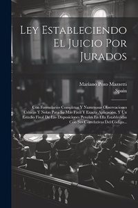 Ley Estableciendo El Juicio Por Jurados
