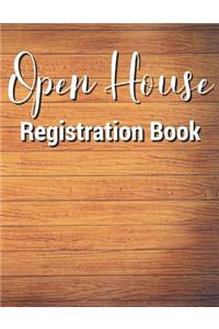 Open House Registration Book