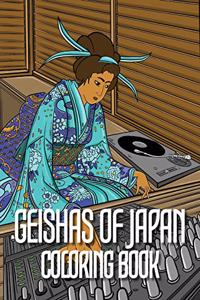Geishas of Japan Coloring Book