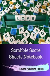 Scrabble Score Sheets Notebook