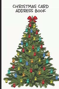 Christmas Card Address Book