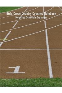 Girls Cross Country Coaches Notebook
