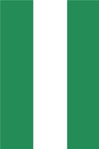 Nigeria Travel Journal - Nigeria Flag Notebook - Nigerian Flag Book