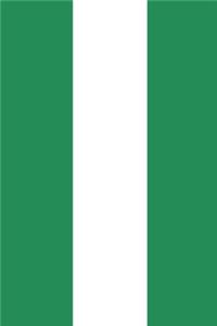 Nigeria Travel Journal - Nigeria Flag Notebook - Nigerian Flag Book