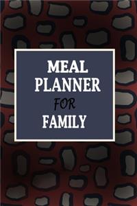 Meal Planner For Family