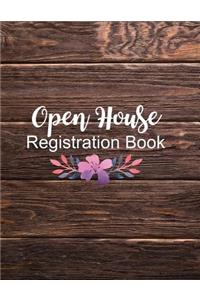 Open House Registration Book