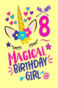 Magical 8 Birthday Girl