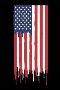 American Flag Patriotic Composition Book