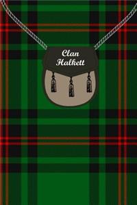 Clan Halkett Tartan Journal/Notebook
