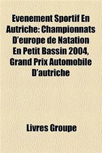 Evenement Sportif En Autriche