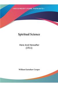 Spiritual Science
