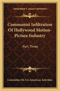 Communist Infiltration of Hollywood Motion-Picture Industry