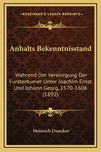Anhalts Bekenntnisstand