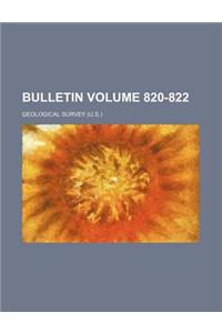 Bulletin Volume 820-822